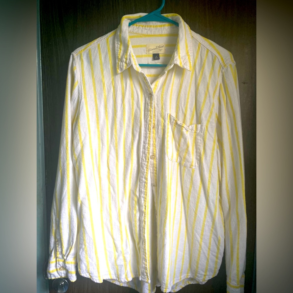 Universal thread stripe blouse